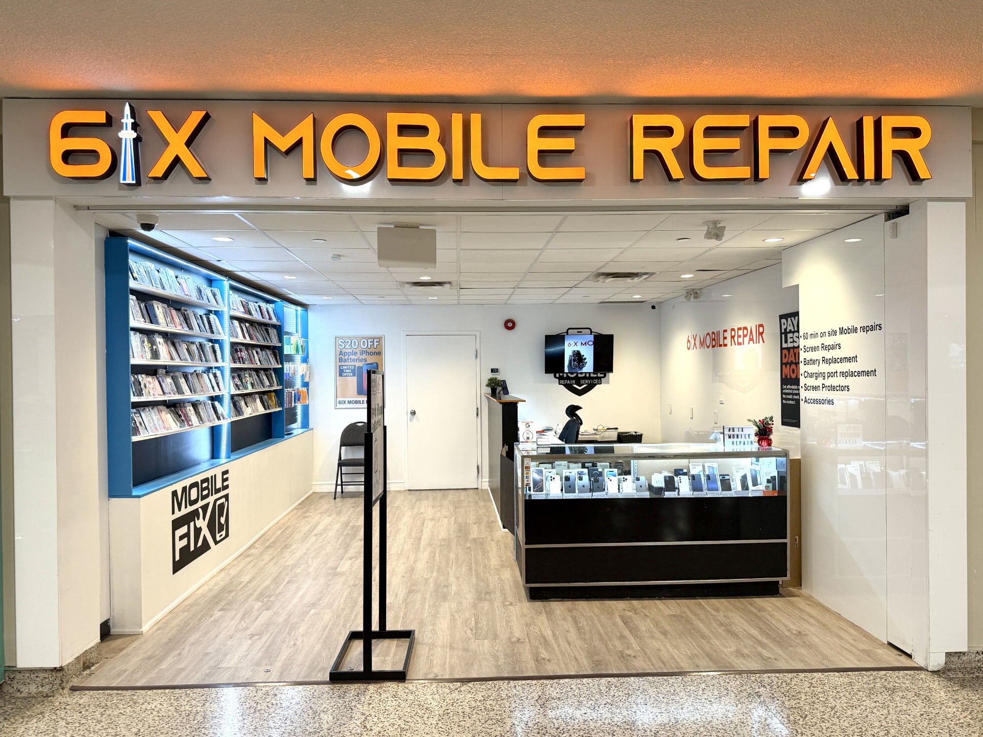 6ix Mobile store front location